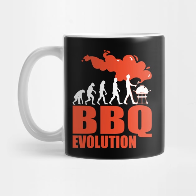 BBQ Barbecue Evolution Funny Grill by JTYDesigns